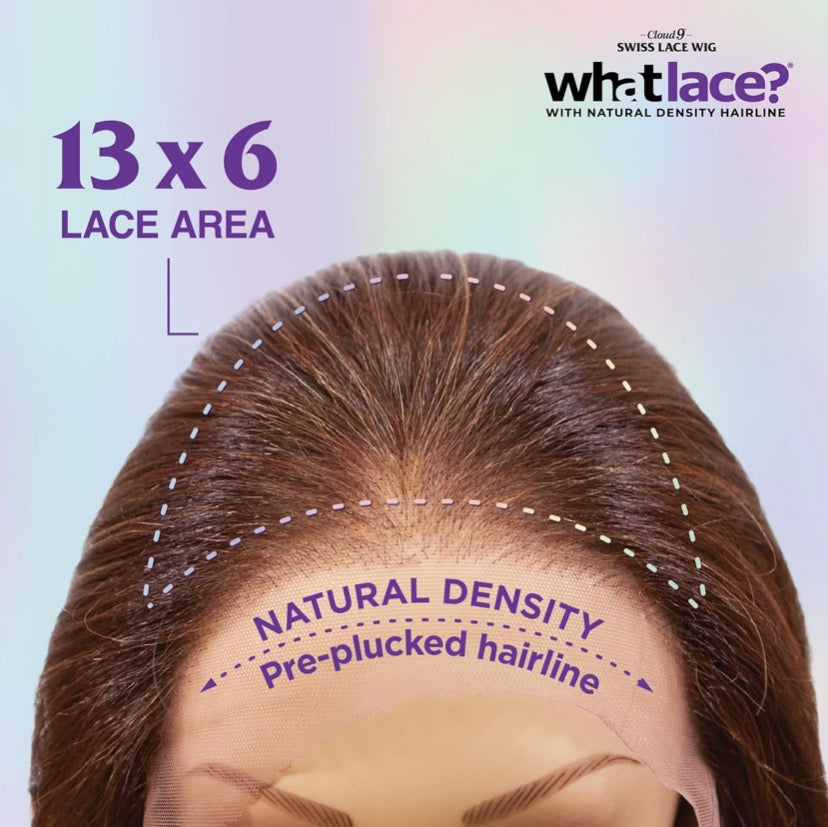 Sensationnel What Lace 13X6 Wigs - Latisha Lacefrontal Hand Tied Glueless Synthetic With Natural Density Preplucked Hairline (Off Black 1B)