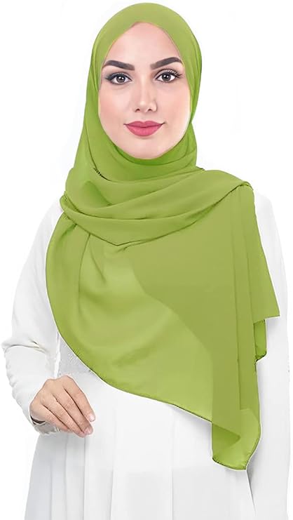 Chiffon Hijab Head Scarf Shawl Wrap