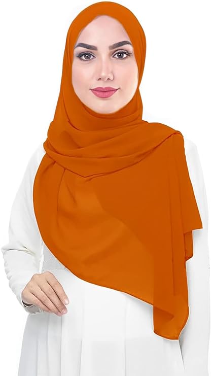 Chiffon Hijab Head Scarf Shawl Wrap