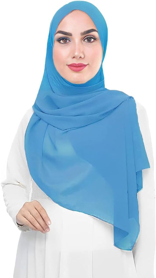 Chiffon Hijab Head Scarf Shawl Wrap