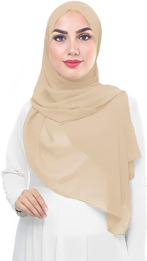 Chiffon Hijab Head Scarf Shawl Wrap
