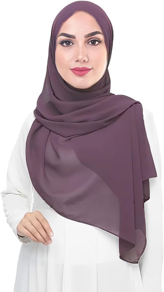 Chiffon Hijab Head Scarf Shawl Wrap