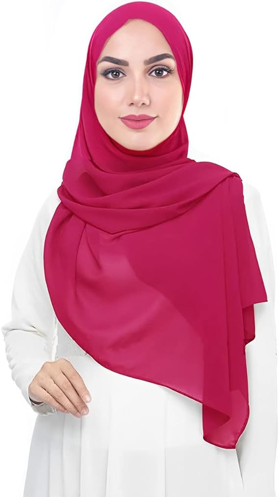 Chiffon Hijab Head Scarf Shawl Wrap