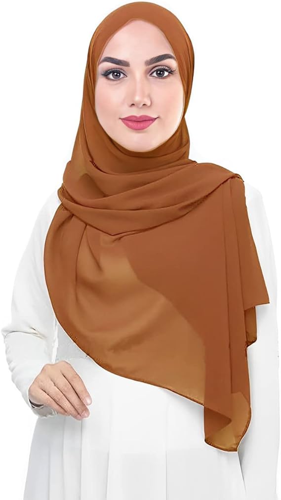 Chiffon Hijab Head Scarf Shawl Wrap