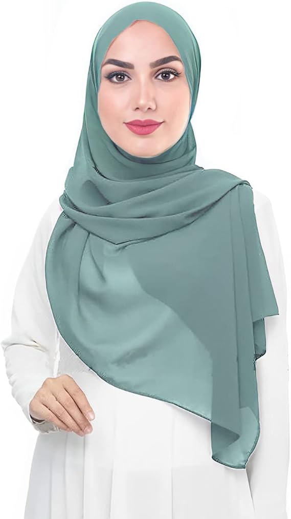 Chiffon Hijab Head Scarf Shawl Wrap