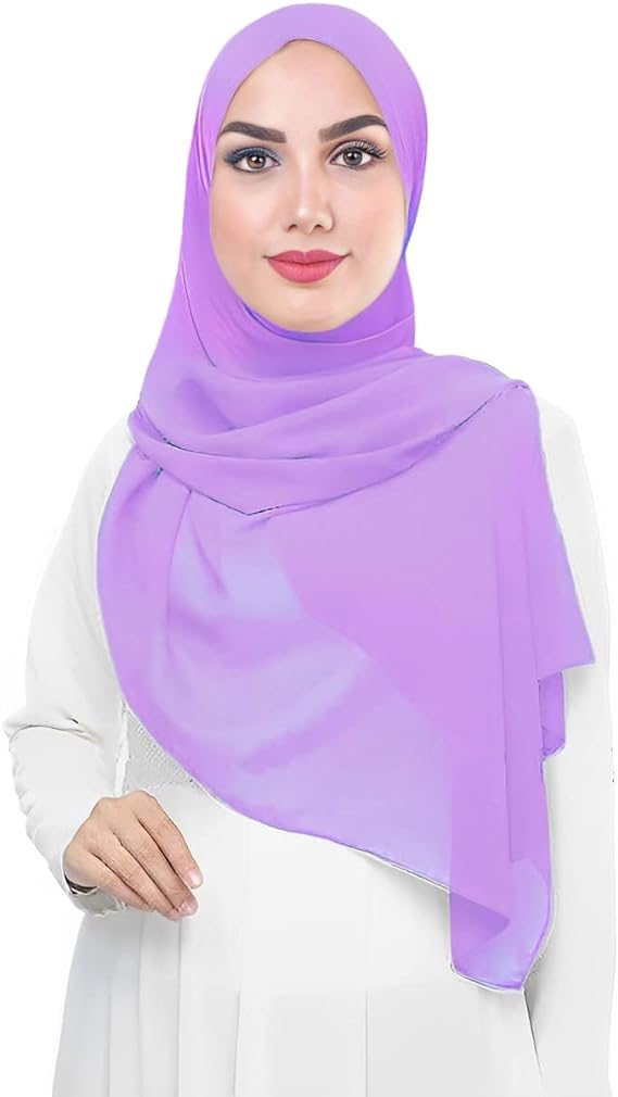 Chiffon Hijab Head Scarf Shawl Wrap