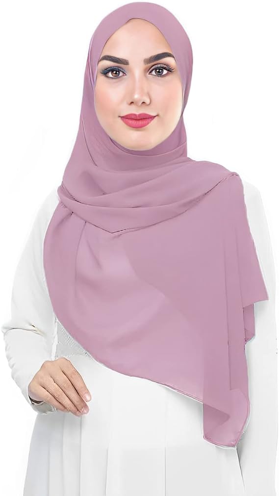 Chiffon Hijab Head Scarf Shawl Wrap