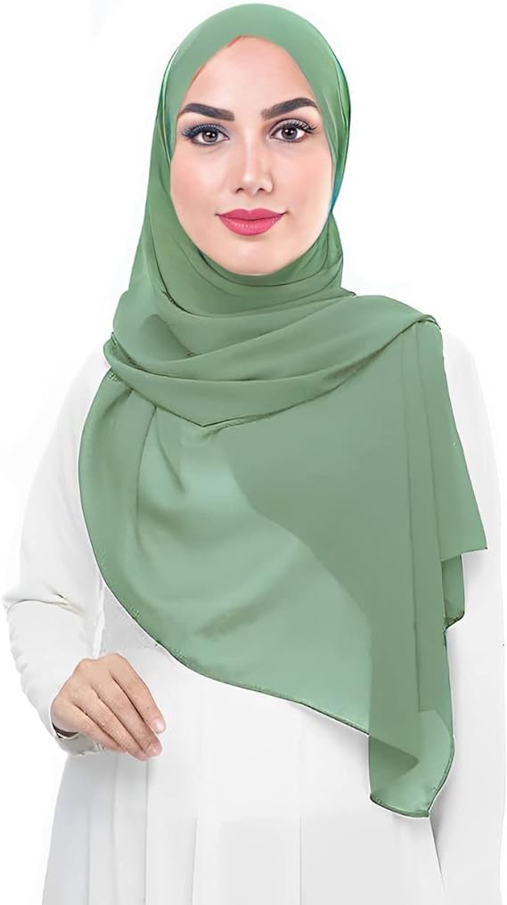 Chiffon Hijab Head Scarf Shawl Wrap