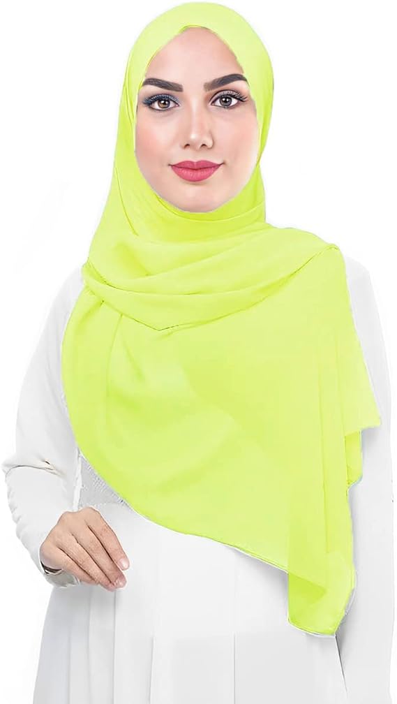Chiffon Hijab Head Scarf Shawl Wrap