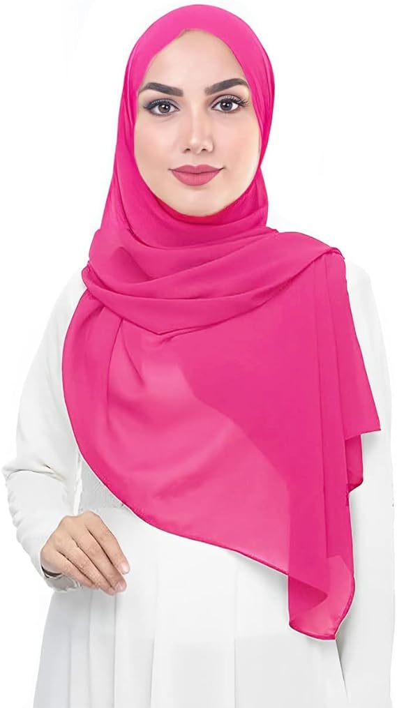 Chiffon Hijab Head Scarf Shawl Wrap
