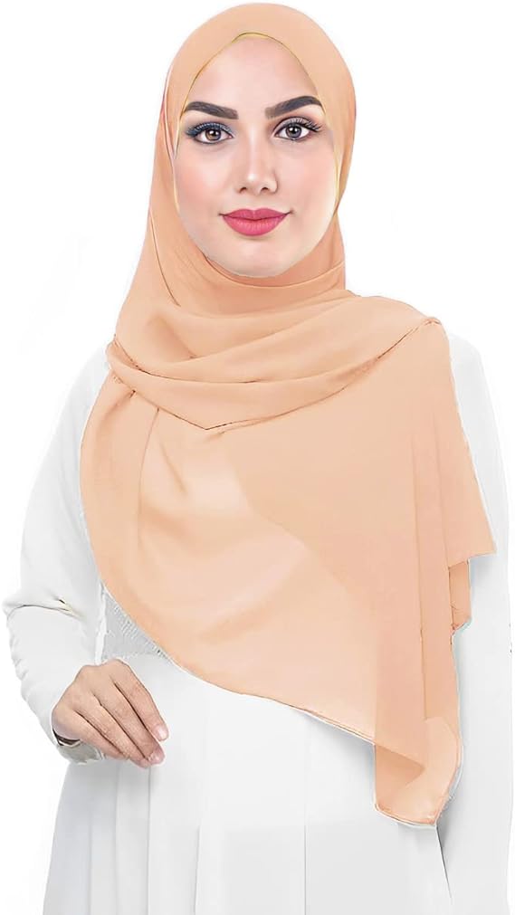 Chiffon Hijab Head Scarf Shawl Wrap