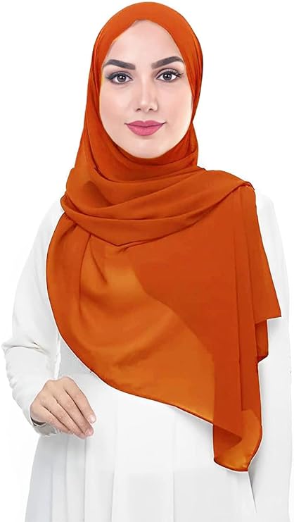 Chiffon Hijab Head Scarf Shawl Wrap