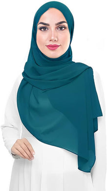 Chiffon Hijab Head Scarf Shawl Wrap
