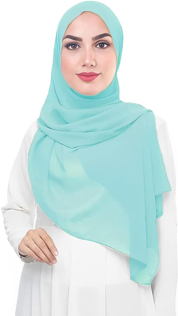 Chiffon Hijab Head Scarf Shawl Wrap