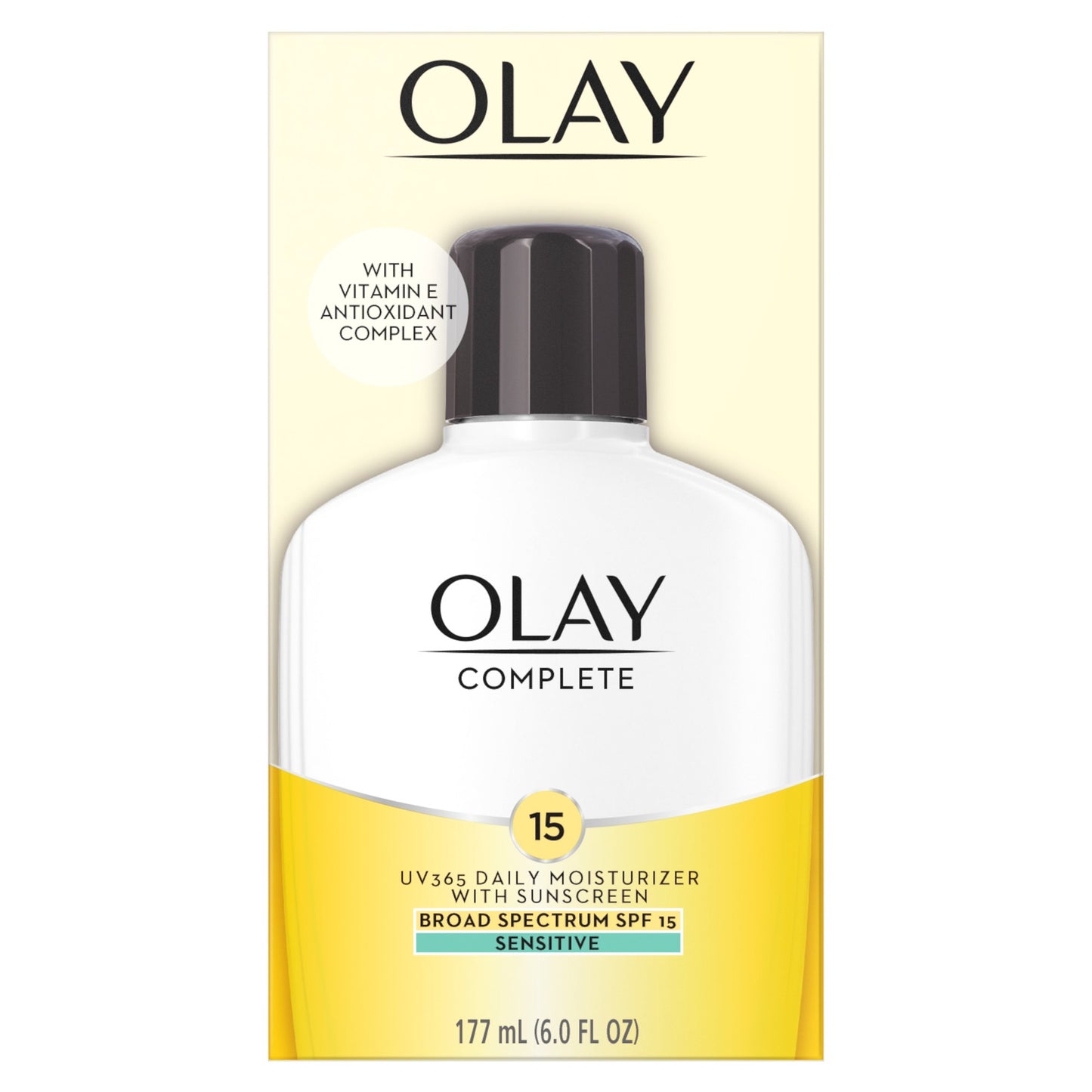 Olay Complete Daily Moisturizer for Sensitive Skin, SPF 15, 6 fl oz