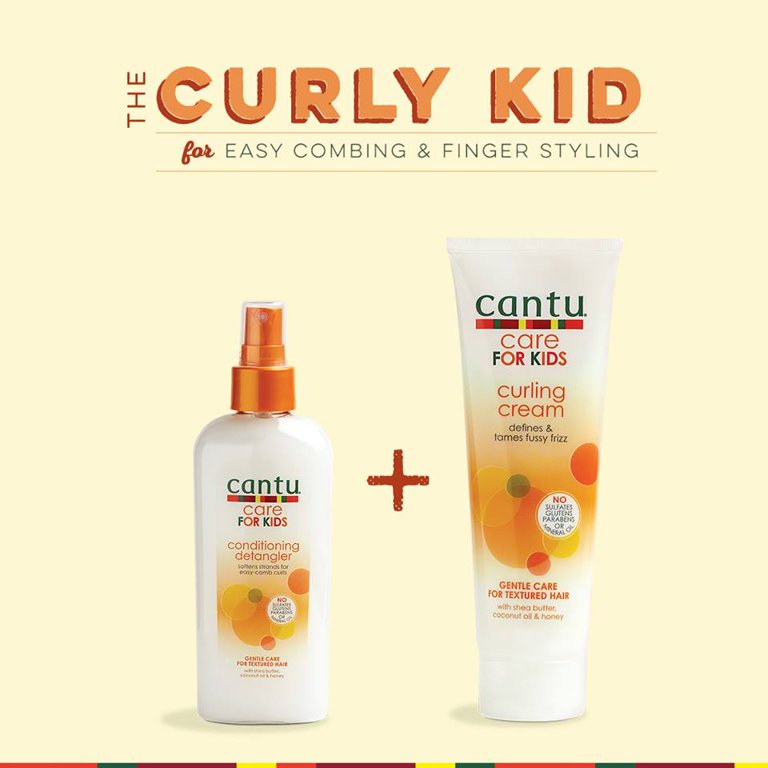Cantu Care for Kids Gentle Conditioning Hair Detangler Spray, 6 oz