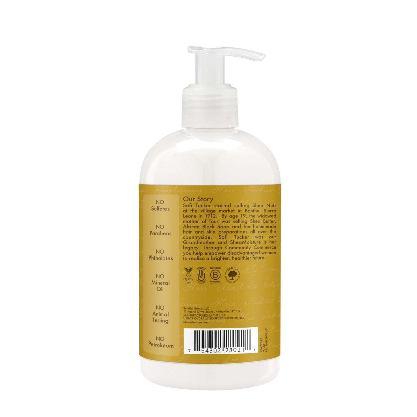 SheaMoisture Raw Shea Butter Restorative for Dry, Damaged Hair 13 oz.