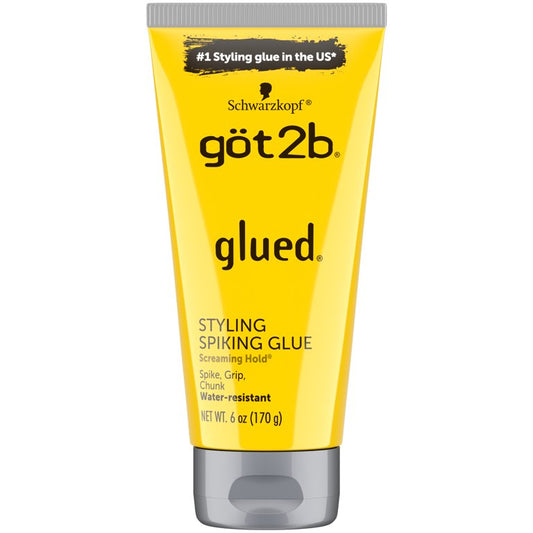 Got2b Glued Styling Spiking Hair Gel, 6 oz