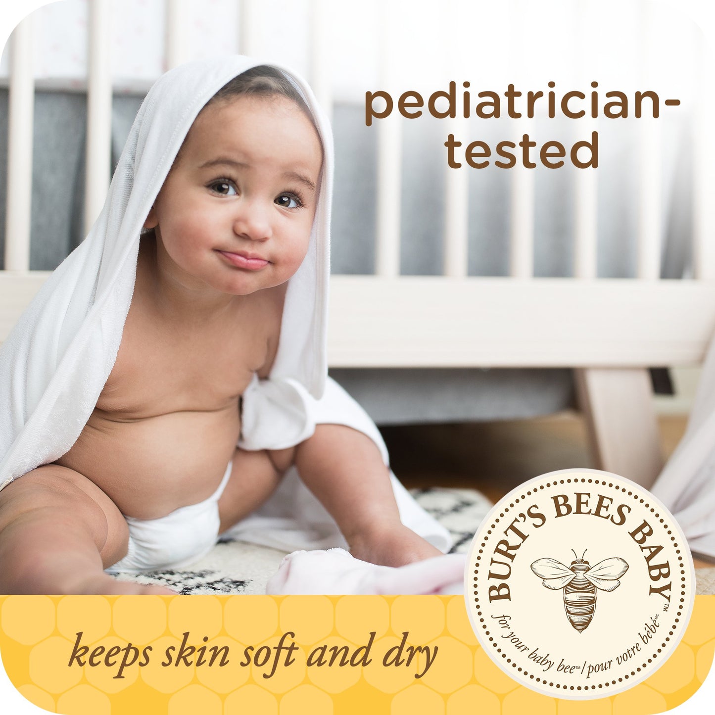Burt's Bees Baby Getting Started Gift Set, 5 Trial Size Baby Skin Care Products