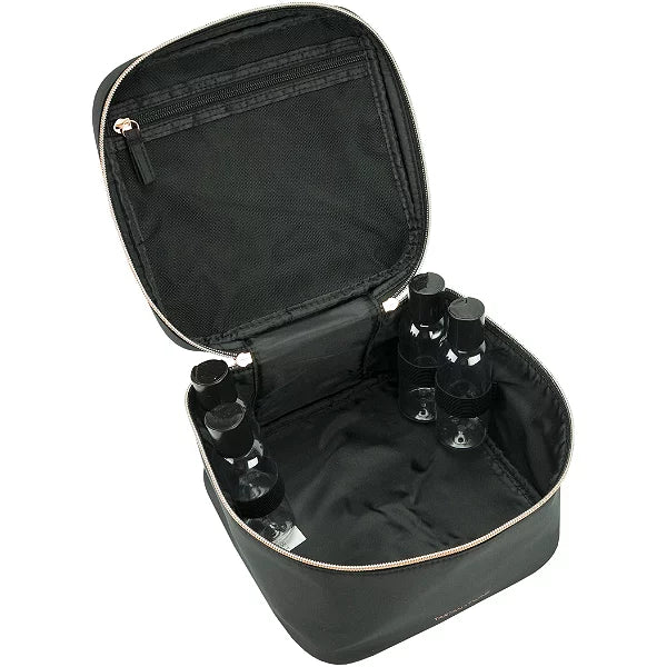 Tartan + Twine  Basics Black Train Case