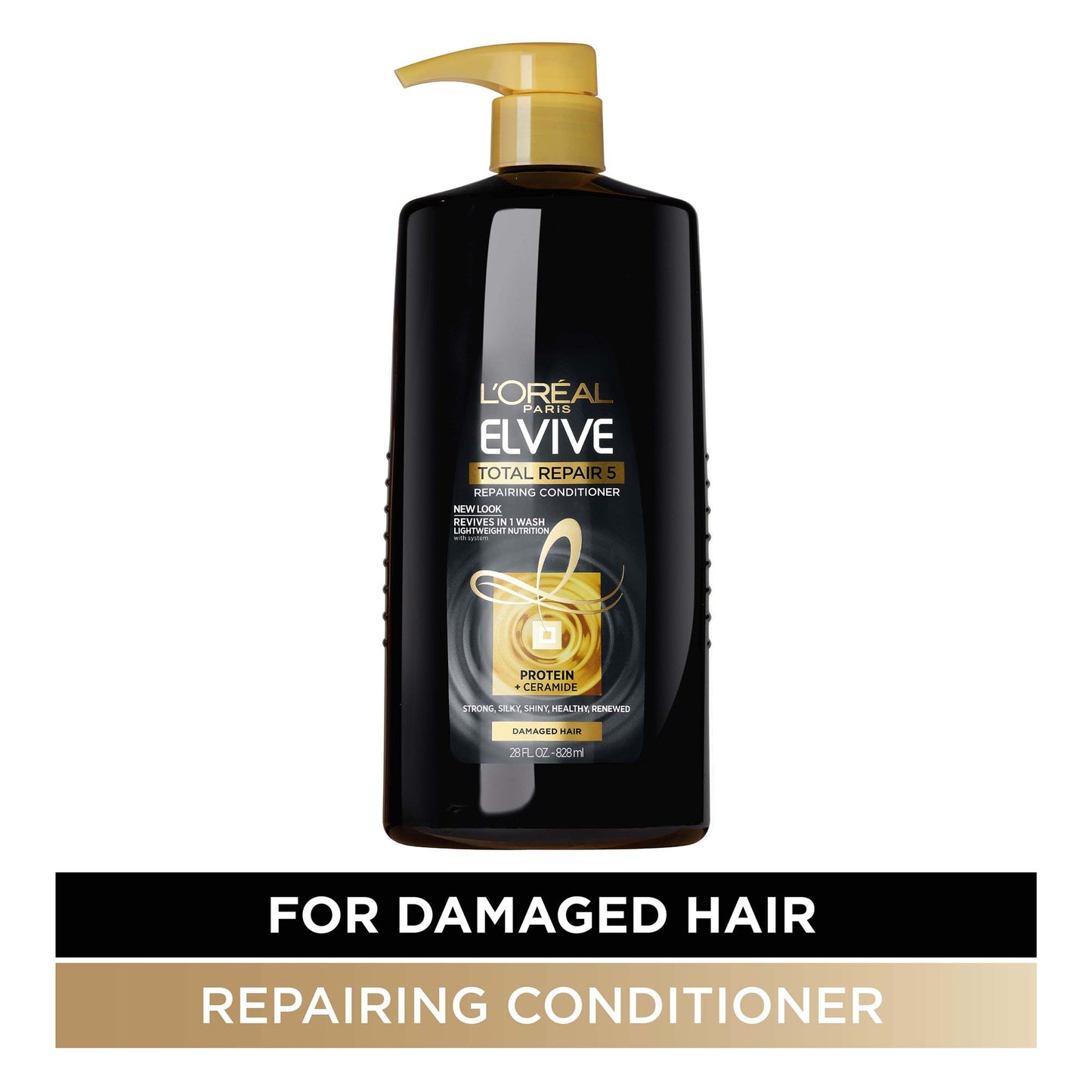 L'Oreal Paris Elvive Total Repair 5 Repairing Conditioner for Damaged Hair, 28 fl. oz.