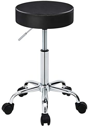 Duhome 410 Height Adjustable Swivel Rolling Chair Massage Medical Clinic Tattoo Spa Salon Stool with Wheels