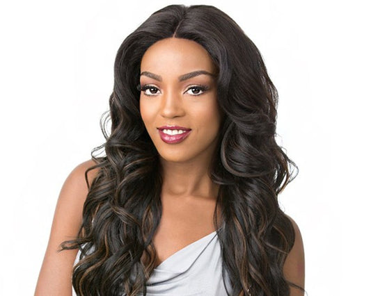 It's a Wig 100% Human Hair Blend 360 Circular Frontal Lace Wig - LACE STANA (360 all round deep lace wig)