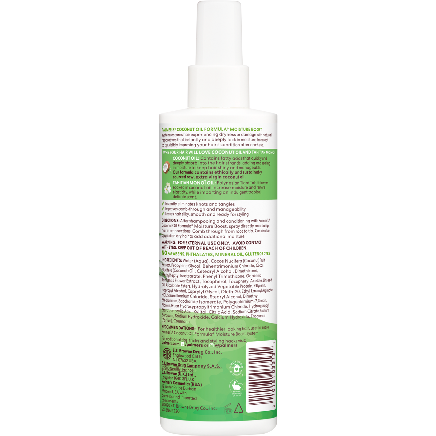 Palmer's Coconut Oil Formula Leave-in Conditioner 8.5 fl. oz.