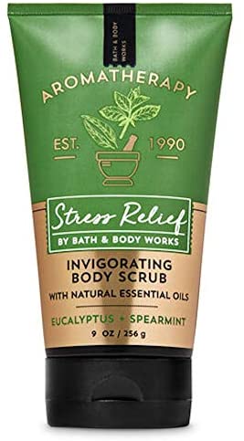 Bath and Body Works Body Care Aromatherapy Invigorating Body Scrub 9 oz STRESS RELIEF - Eucalyptus + Spearmint