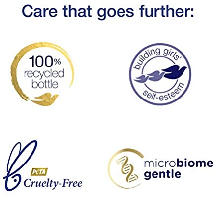 Dove Body Wash for Dry Skin Dryness Relief Effectively Washes Away Bacteria While Nourishing Your Skin 22 oz, 4