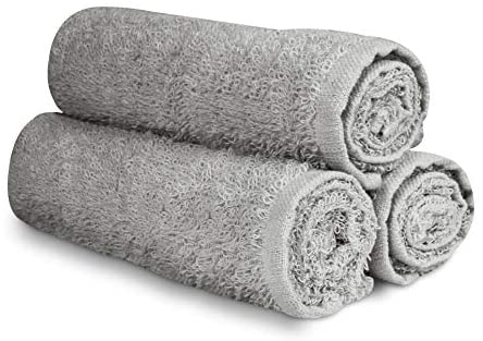 Beauty Threadz Salon Towels, 16 x 27 Inches Highly Absorbent Towels for Hand, Gym, Beauty, Hair, Spa, and Home Hair Care