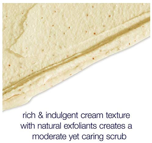 Dove Exfoliating Body Polish Body Scrub Exfoliating Scrub for Dry Skin Crushed Almond and Mango Butter  10.5 oz 4 Count