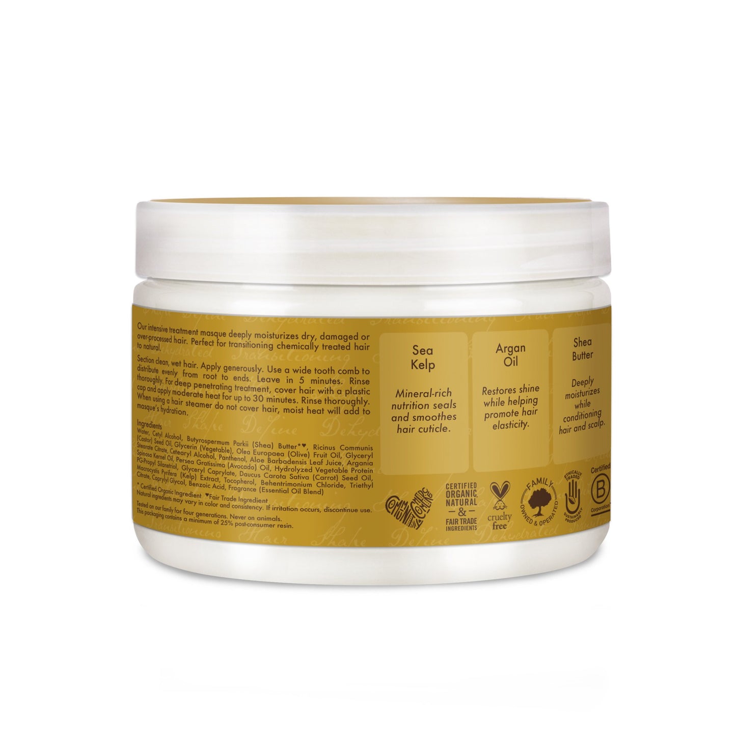 SheaMoisture Deep Treatment Masque for Dry, Damaged or Transitioning Hair 12 oz