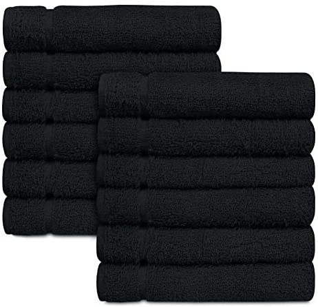 Beauty Threadz Salon Towels, 16 x 27 Inches Highly Absorbent Towels for Hand, Gym, Beauty, Hair, Spa, and Home Hair Care