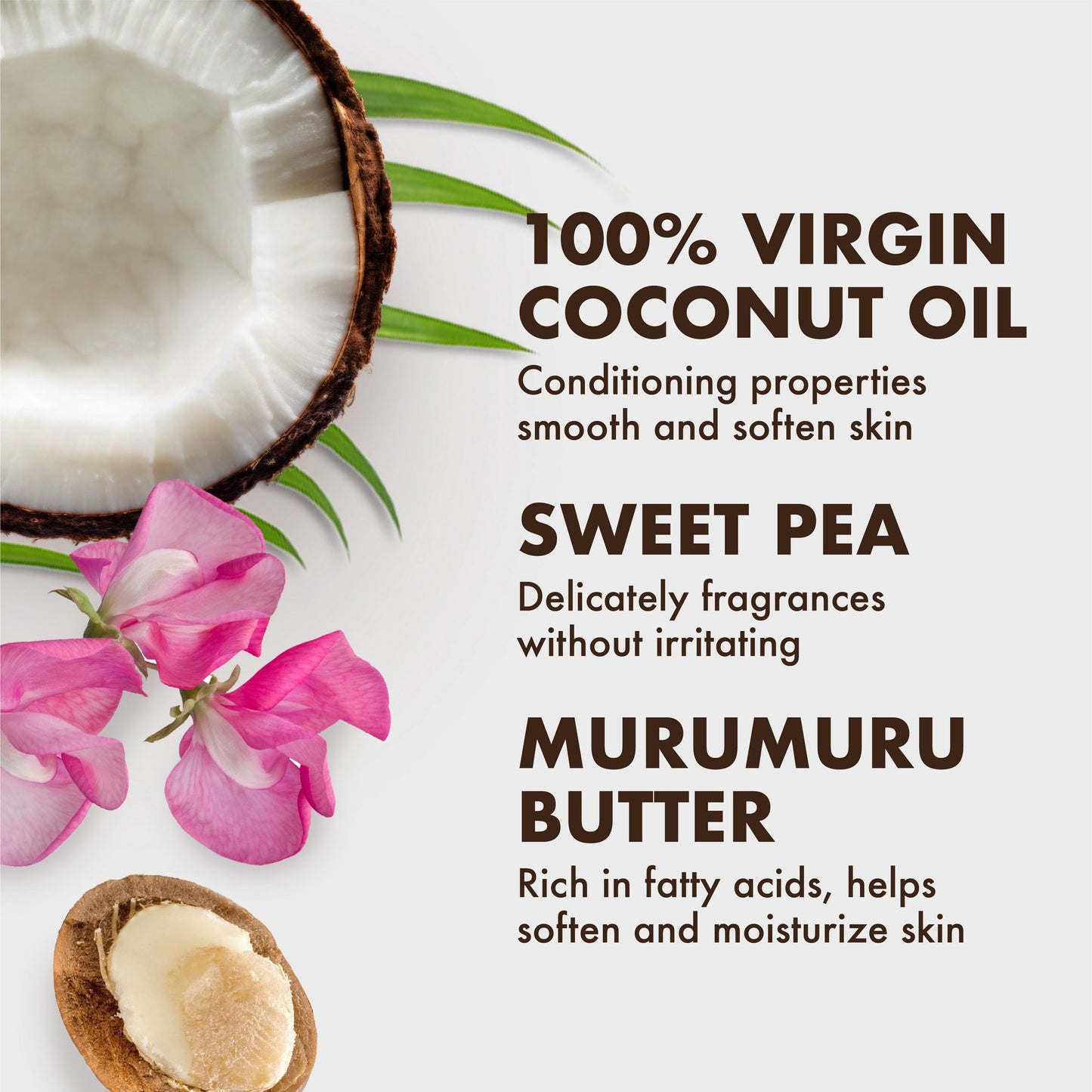 SheaMoisture Baby Wash and Shampoo 100% Virgin Coconut Oil, 13 oz