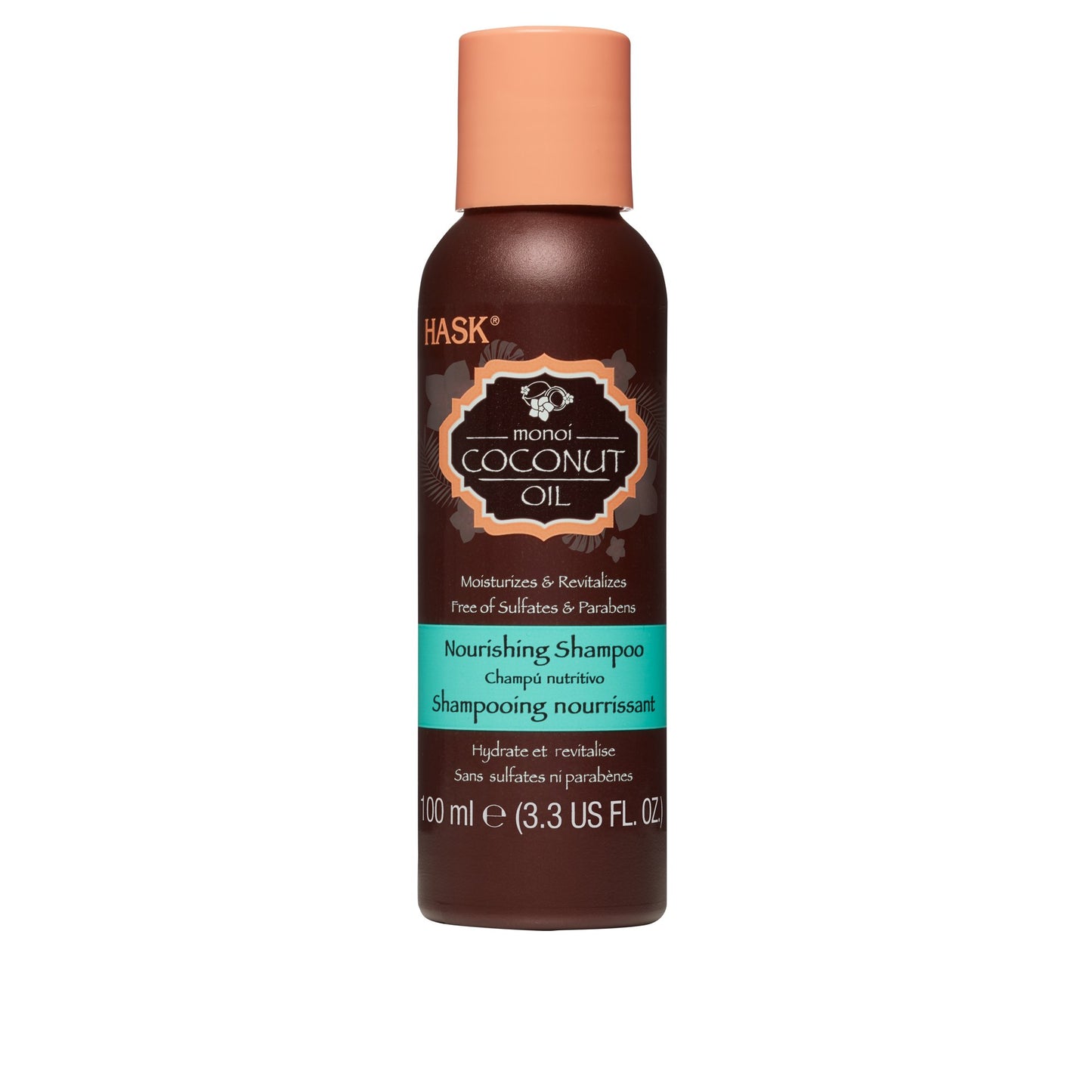 HASK Nourishing 5-pc Monoi Coconut Oil Kit (Shampoo, Conditioner, Deep Conditioner, Hair Oil, and 5-in-1 Leave-In Spray)