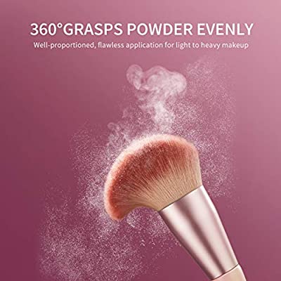 ZEESEA Makeup Brush,The Newly Launched ZEESEA (Rosette Nebula) Cosmetics Brush Set