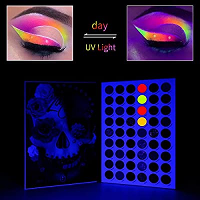 DE'LANCI Big Colorful Eyeshadow Palette Professional 54 Color Board Eye Shadow