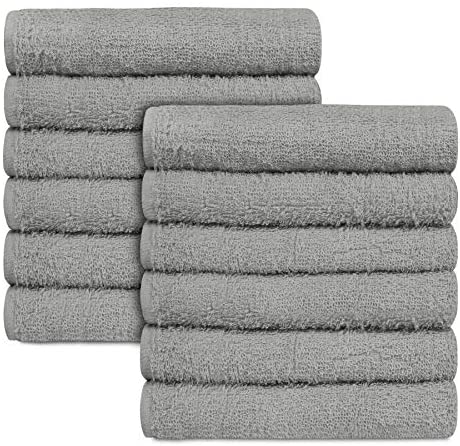 Beauty Threadz Salon Towels, 16 x 27 Inches Highly Absorbent Towels for Hand, Gym, Beauty, Hair, Spa, and Home Hair Care