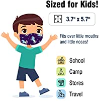 WeCare Kids Face Mask Disposable - 50 Pack - Individually Wrapped - Adorable Unicorn for Girls and Boys - Soft on Skin, 3 Ply - 5.7" x 3.7" Children's Size - Back to School Ready!