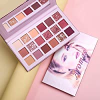 UCANBE 18 Colors Aromas New Nude Eyeshadow Palette Long Lasting Multi Reflective Shimmer Matte Glitter Pressed Pearls Eye Shadow Makeup Pallet