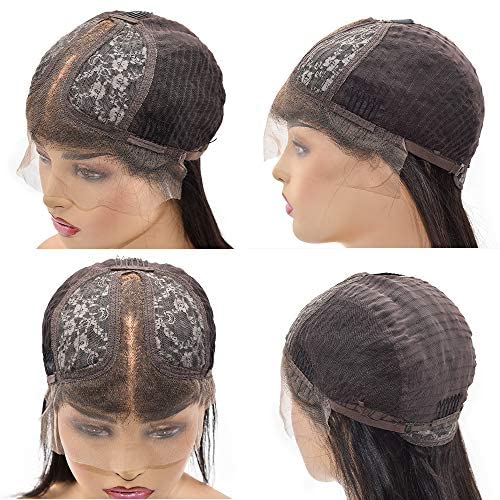 Derun Ginger Orange Body Wave Lace Front Wigs Human Hair  (T Lace, BW, 14 Inch)