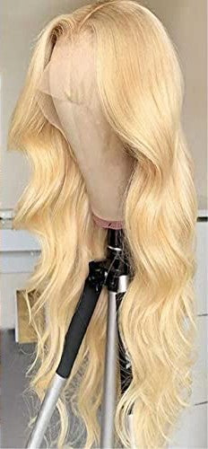 Mesariel Blonde Lace Front Wigs Human Hair Body Wave 13x4 HD 613 Lace Frontal Wig Pre Plucked with Baby Hair 150% Density 613 Lace Front Wig Human Hair for Women
