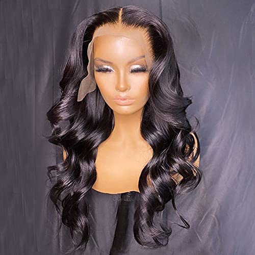 Lace Front Wigs Human Hair For Black Women Glueless 13x6 Lace Front Wigs Human Hair Pre Plucked Body Wave Transparent Lace Frontal Wig 150% Density Brazilian Virgin Hair
