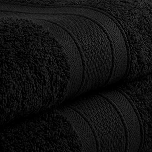 TRIDENT Soft and Plush, 100% Cotton, Highly Absorbent, Bathroom Towels, Super Soft, 6 Piece Towel Set (2 Bath Towels, 2 Hand Towels, 2 Washcloths), 500 GSM