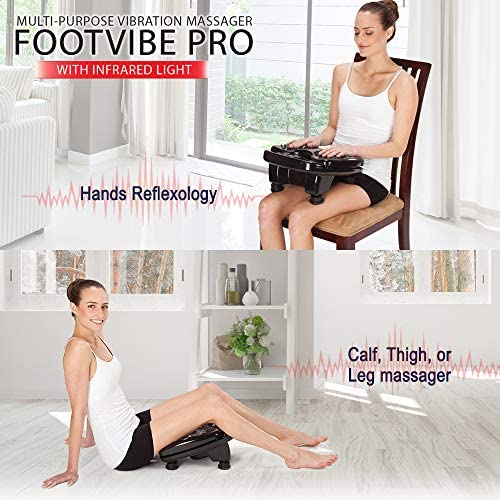 Daiwa Felicity Foot Vibration Massager for Blood Circulation Footvibe Series (PRO(w/Rubber Mat))