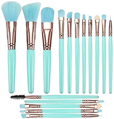 20 Fluorescent Makeup Brush Sets, Premium Synthetic Makeup Brush, Professional Makeup Brushes Set, for Blush Concealers Eye Shadows Eyebrow Lipstick Blending