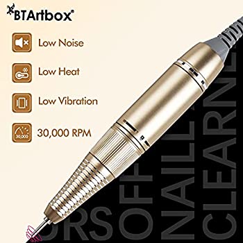 Nail Drill for Acrylic Nails - Professional Nail Drill Machine BTArtbox 30000 rpm Electric Efile Nail Drill for Gel Nails Remove Poly Nail Gel Gift for Women Home and Salon Use
