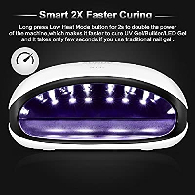 SUNUV 48W UV LED Light Lamp Nail Dryer for Gel Polish with Auto Sensor Professional Nail Art Tools SUN4
