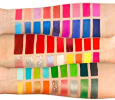 DE'LANCI Big Colorful Eyeshadow Palette Professional 54 Color Board Eye Shadow